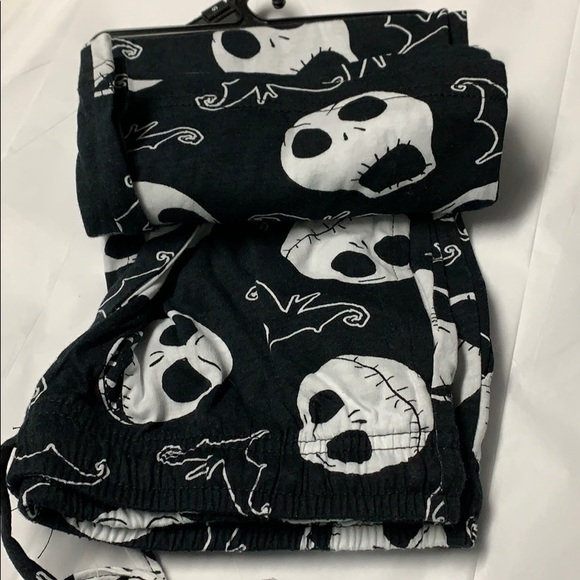 HOT TOPIC DISNEY NBC Jack Bats PAJAMAS SLEEP PANTS - Picture 5 of 8